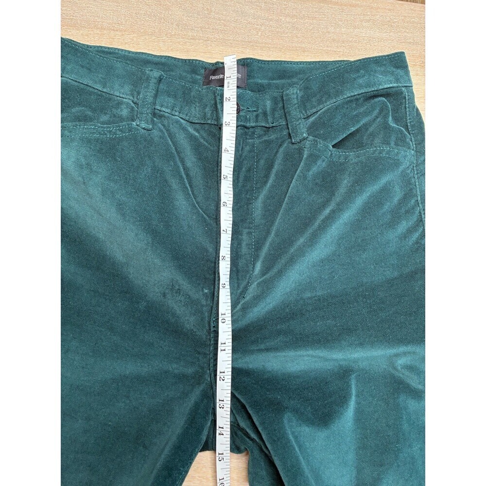 Favorite Daughter The Mischa Wide Leg Velveteen Pants in Hayward Green Size 30 - Picture 14 of 14
